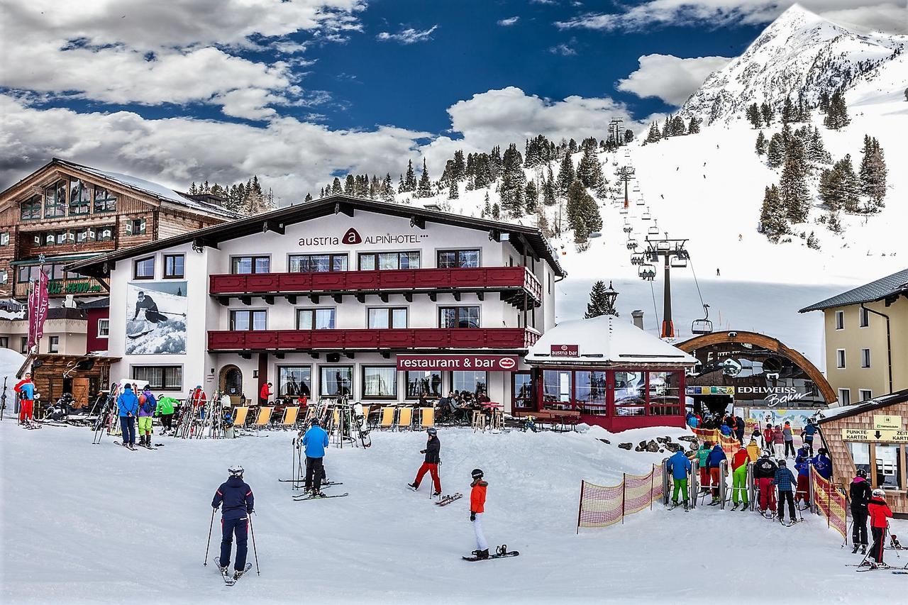 Austria Alpinhotel Ski In Ski Out An Der Edelweissbahn โอเบอร์เทาเอิร์น ภายนอก รูปภาพ